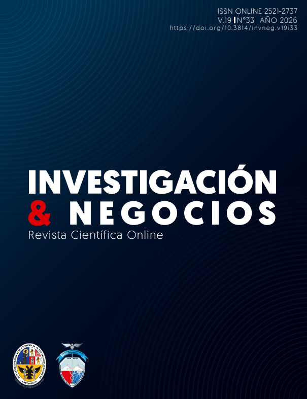 					Ver Vol. 19 Núm. 33 (2026): Revista Investigación y Negocios
				