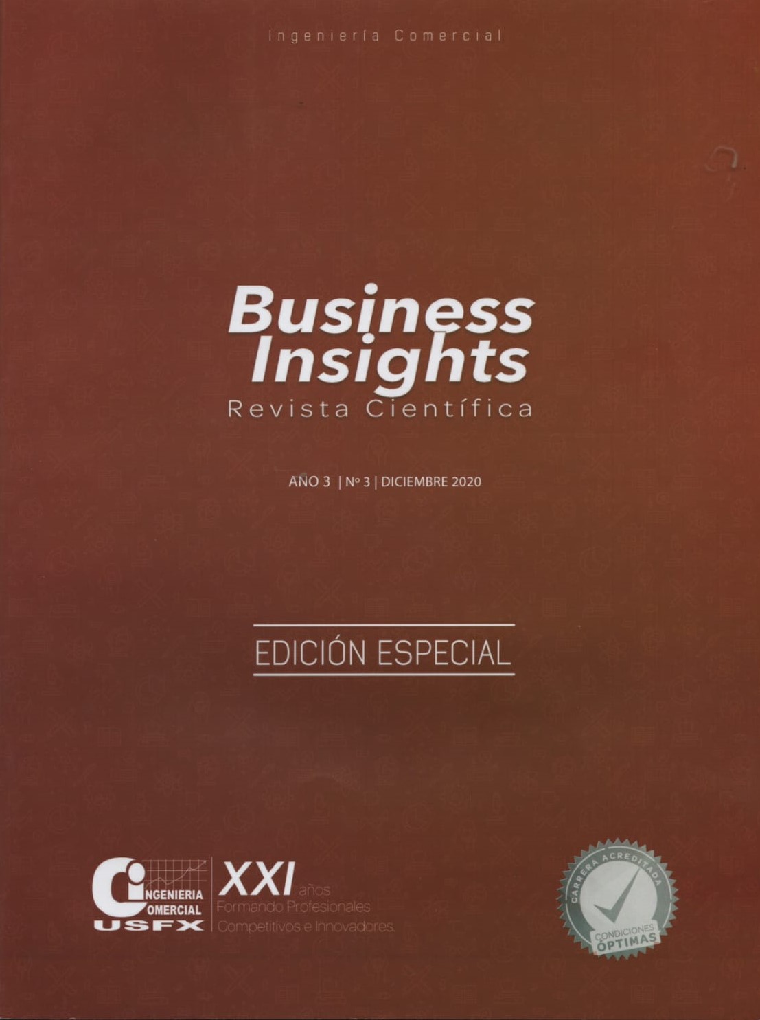 					Ver Vol. 3 Núm. 3 (2020): Revista Científica Business Insights
				
