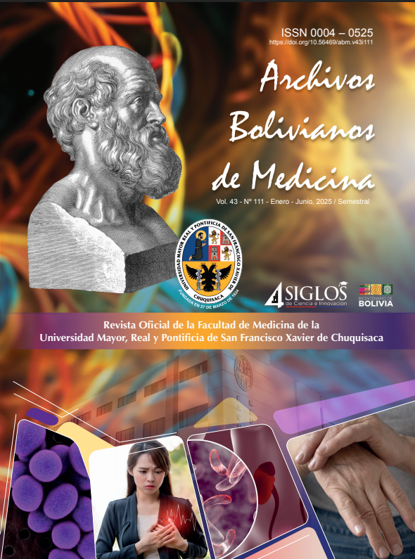					Ver Vol. 43 Núm. 111 (2025): ARCHIVOS BOLIVIANOS DE MEDICINA
				