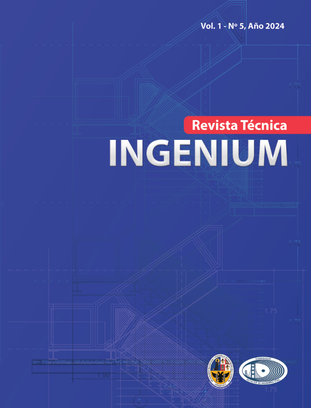 Ver Vol. 1 Núm. 5 (2024): Revista Técnica INGENIUM