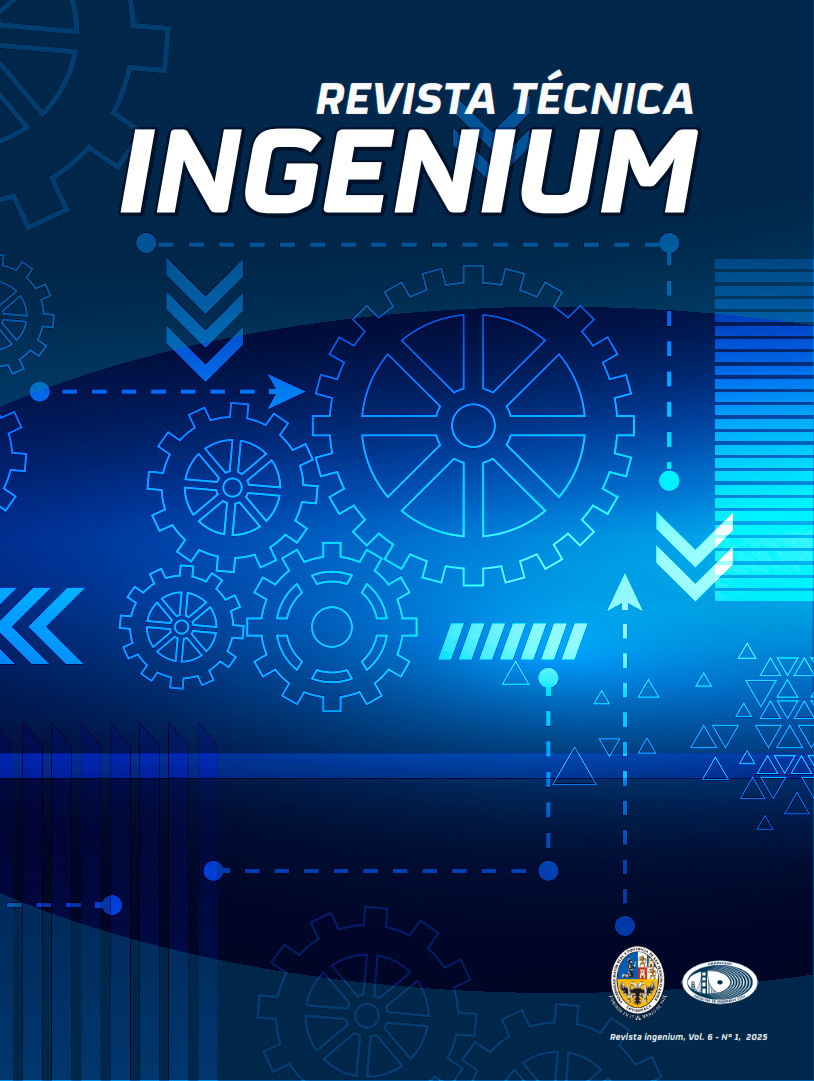 					Ver Vol. 6 Núm. 1 (2025): Revista Técnica INGENIUM
				