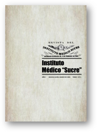 Ver Vol. 1 Núm. 1 (1905): Revista del Instituto Médico Sucre